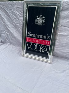 SEAGRAMS VODKA MIRRORED ARTWORK