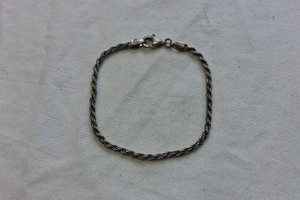 STERLING SILVER BRACELET, MARKED 925 ITALY