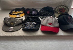 GROUP OF SNAPBACK HATS