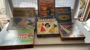 A NICE GROUP OF VINTAGE BOARD GAMES