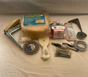 ASSORTED HOME IMPROVEMENT SUPPLIES