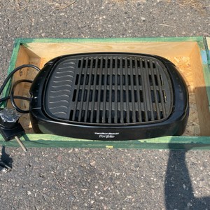 HAMILTON BEACH INDOOR OUTDOOR PORTABLE GRILL