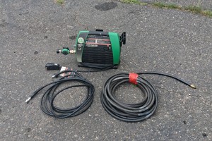 ELECTRIC PRESSURE WASHER WITH TWO HOSES, NO GUN