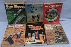 RELOADING BOOKS, DUCK HUNTERS BIBLE, MORE