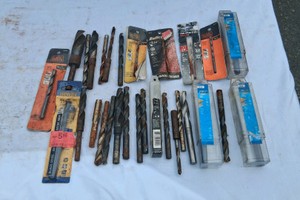 NEW DRILL BITS PLUS LOTS OF OTHERS