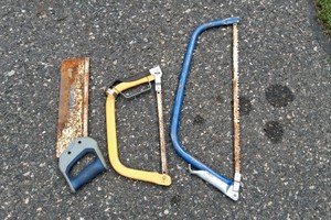 3 NICE HAND SAWS