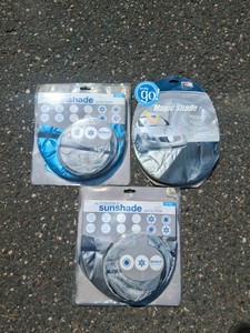 3 BRAND NEW CAR WINDOW SHEILDS