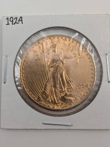 1924 St.-Gaudens $20 Gold Double Eagle