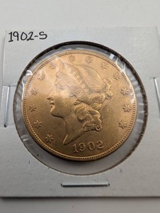 1902-S Liberty Head $20 Gold Coin