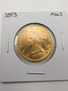 1893 Liberty Head $10 Gold Eagle