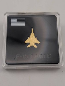 Toromint F-15 Eagle 120g .999 Gold Piece