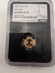 2026 1g 22KT Niue G$1 Mermaid NGC PF70