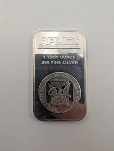 APMEX 1 Troy Ounce .999 Fine Silver Bar