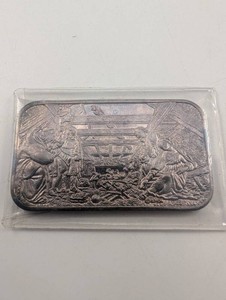 One Troy Ounce .999 Fine Silver Art Bar