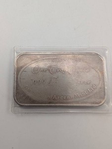 One Troy Ounce .999 Fine Silver Bar America Land of the Free