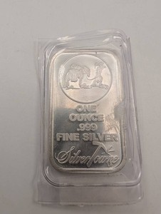 SilverTowne 1 Oz .999 Fine Silver Bar