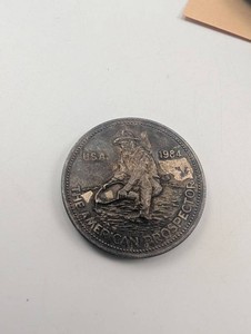 Engelhard American Prospector 1 Oz .999 Fine Silver Round 1984