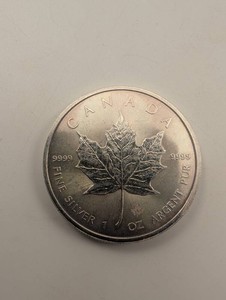Canada 2020 Silver Maple Leaf 1 Oz 9999 Fine Silver