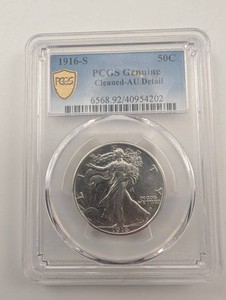 1916-S Walking Liberty Half Dollar PCGS Certified
