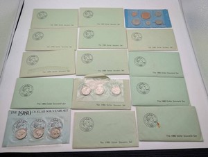 1980 Dollar Souvenir Set Assortment