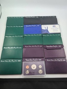 United States Mint Proof Set Collection (Lot of 15)