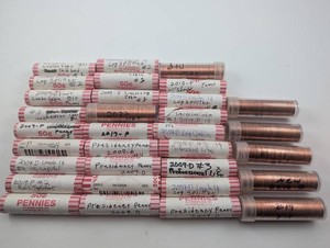 Assorted Lincoln Cent Rolls Mixed Lot