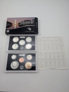 2017 United States Mint Silver Proof Set 10 Coins