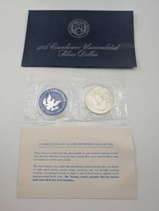 1974 Eisenhower 40% Silver Dollar Uncirculated