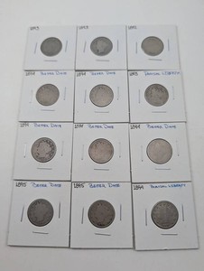 Liberty Head Nickel Collection (Lot of 12)