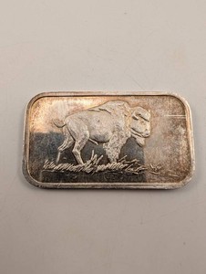SilverTowne 1 Oz 999 Fine Silver Buffalo Bar