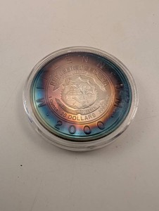 Liberia 2000 20 Dollars 1oz Silver round