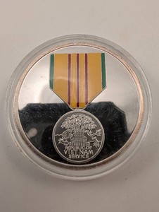 Vietnam Service 2oz 999 Silver Round
