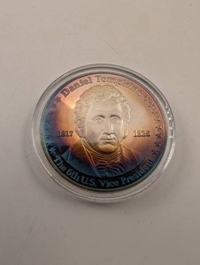 Republic of Liberia 20 Dollars Millennium Daniel Tompkins 1oz Silver Coin