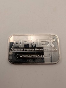APMEX 1 Troy Ounce .999 Fine Silver Bar