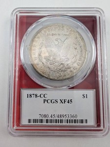 1878-CC Morgan Dollar PCGS XF45
