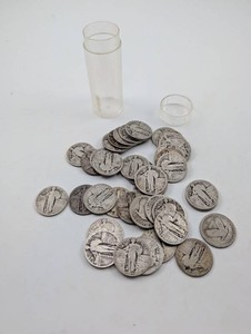 Standing Liberty Quarters Silver Coin Group