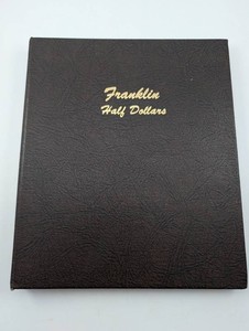 Franklin Half Dollars Coin Album 1948-1963 Includes All Dates in high Grade