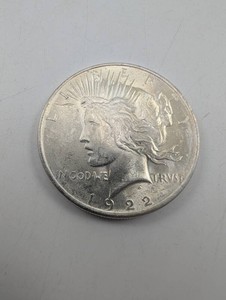 1922 Peace Silver Dollar