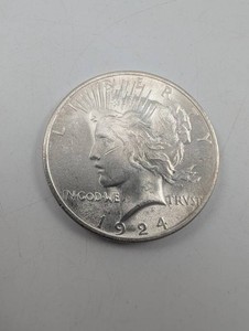 1924 Peace Silver Dollar