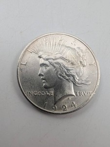 1924 Peace Silver Dollar