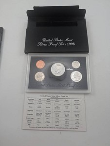 1998 United States Mint Silver Proof Set