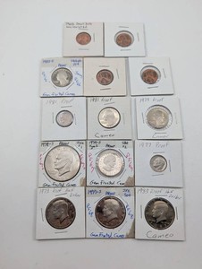 Proof & Mint State Coin Collection (Lot of 12)