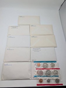 U.S. Mint Uncirculated Coin Set Group 1971-1981