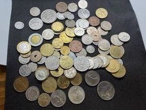 .65 Lbs Misc Foreign Coins