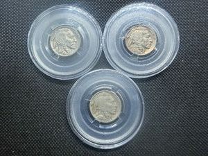1916, 1935, 1936 Buffalo Nickels