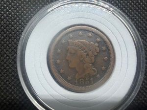 1851 Large Cent