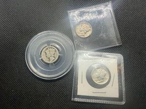 Two 1926D and One 1926 Silver Mercury Dimes
