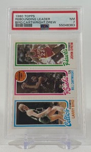 Larry Bird RC PSA 7 Near Mint Graded Slab 1980 Topps #34 Vintage Rookie Basketball Card