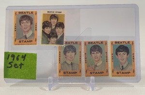 1964 Beatles Stamp Set