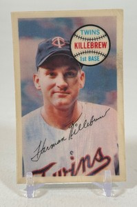 Harmon Killebrew 1970 Kelloggs #61 Vintage Minnesota Twins Baseball Card